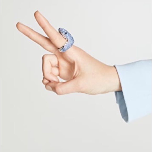 🎉HP🎉 Kate Spade ♠️ NWOT Shark Statement Ring - Picture 5 of 5